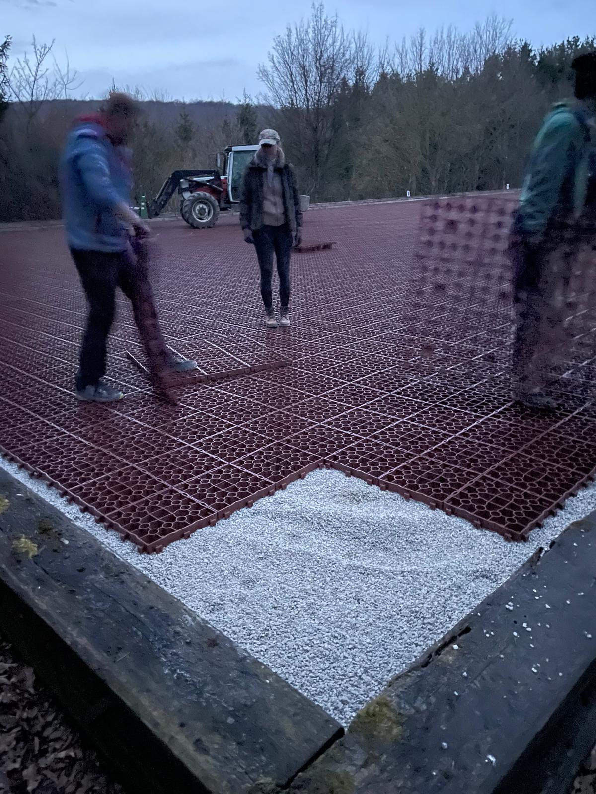 Dressurviereck 20x60 Sanierung 2021