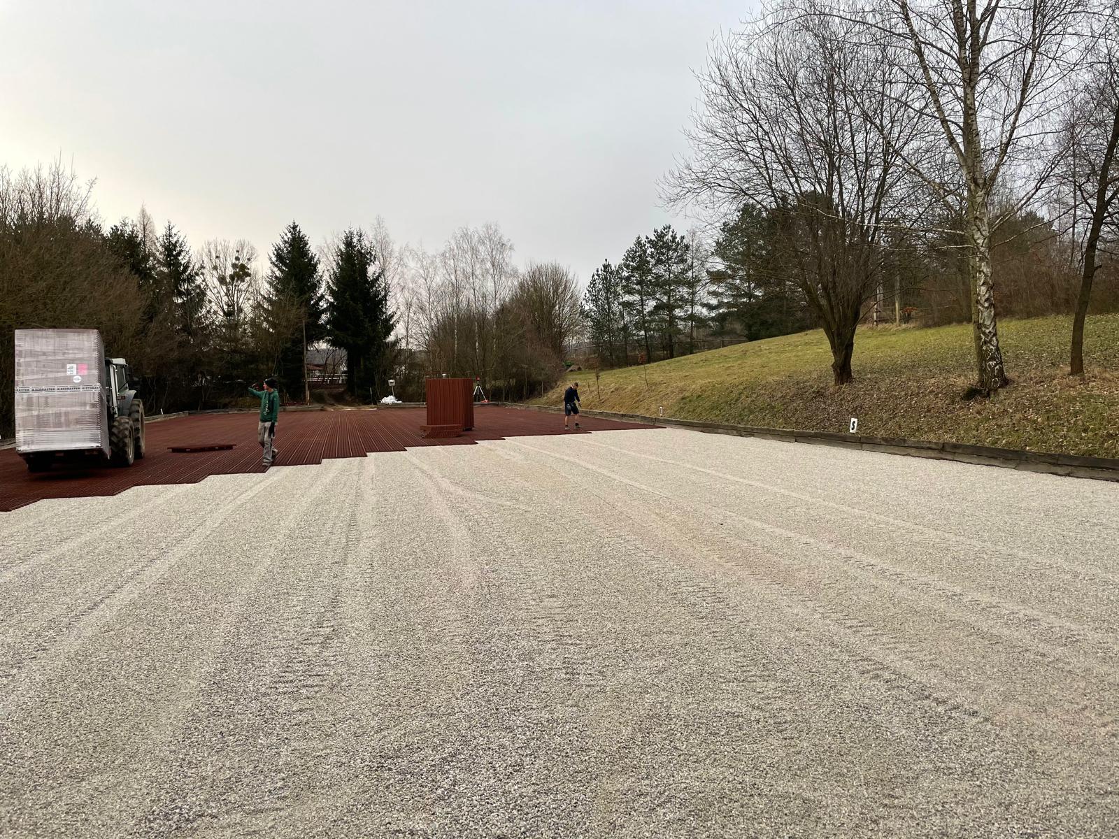 Dressurviereck 20x60 Sanierung 2021